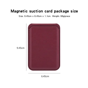 Di động kinh doanh chủ thẻ từ Ví tùy chỉnh PU ID thẻ Pocket điện thoại di động đứng tùy chỉnh điện thoại di động thẻ tín dụng - Product Image 4