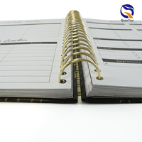 Carnet de notes de financement à spirale avec design personnalisé et impression, avec enveloppe