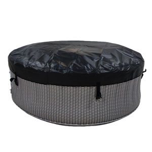 <span class=keywords><strong>Jacuzzi</strong></span> Inflable Redondo de Alta Calidad Personalizado con Cubierta, Spa Portátil para Exteriores con Burbujas de Masaje, Piscina para Uso en Casa y Jardín - Product Image 3