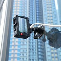 Gabbia di ricarica magnetica in lega di alluminio per DJI Osmo Action 5 Pro 4 3 con attacco a slitta fredda e foro per vite da 1/4 per riprese orizzontali e verticali