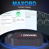 Lecteur de code OBD2 MAXOBD pour voiture 5.0, outil de diagnostic pour Android IOS, données DTC en direct, application gratuite, garantie 1 an