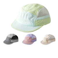 Gorra Deportiva Impermeable al por Mayor, Diseño Personalizado, Secado Rápido, Nylon, 5 Paneles, para Camping, Senderismo, Pesca y Actividades al Aire Libre