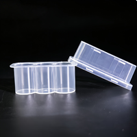 Lot de 3 flacons de 3 ml pour poudre lyophilisée, étui de voyage personnalisé, étui pour flacon de poudre lyophilisée, OEM, PP de haute qualité pour le stockage en chaîne du froid et l'emballage de détail