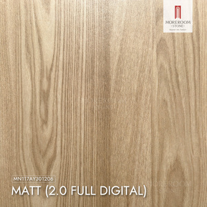 Dalles de pierre artificielle 3000x1200mm en pierre frittée, finition mate, effet chêne Classico, pour murs intérieurs modernes - Product Image 2