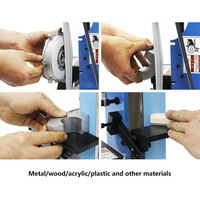Meuleuse industrielle de bande Abrasive machine à bande Abrasive DIY table bande Abrasive polisseuse électrique verticale bande