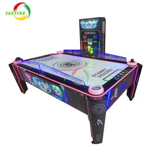 Máquina de Hockey de Aire Metálica Automática para Interiores, Juego Operado con Monedas para 2 Jugadores, Ideal para Niños - Product Image 1