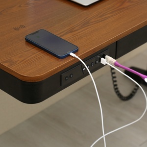 Đa Chức Năng OEM Hiện Đại Đứng Bàn Thông Minh Đa Chức Năng Có Thể Điều Chỉnh Bàn Bảng Khung Với Melamine Máy Tính Để Bàn Bằng Gỗ - Product Image 6