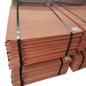 Pure Best Price Placa de hoja de cátodo de cobre de pureza 99.99% 125 kg/pieza CPP CTH Marca lista para exportar Tasas atractivas consistentes - Product Image 5