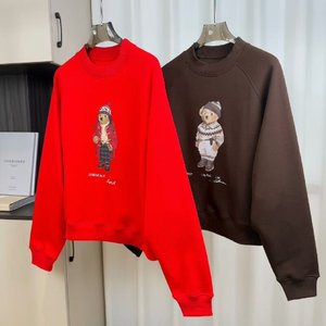 <span class=keywords><strong>Pull</strong></span> en coton rétro pour femmes, nouveau <span class=keywords><strong>pull</strong></span> en maille pour adultes, imprimé petit ours en <span class=keywords><strong>polaire</strong></span>, style décontracté quotidien, vêtements pour femmes - Product Image 2