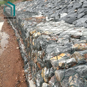 Malla de Acero Hexagonal para Gaviones de 80x120 mm, Calibre 3.4/2.7/2.2, Recubierta de PVC, Jaulas de Piedra para Gaviones, Cesta de Geotextil para Río - Product Image 4