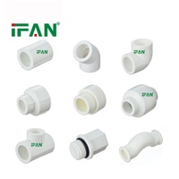 Raccords de plomberie PPR IFAN Premium Blancs PN25 Bouchons d'extrémité Raccords PPR 20mm 25mm 32mm Raccords de tuyauterie d'eau PPR