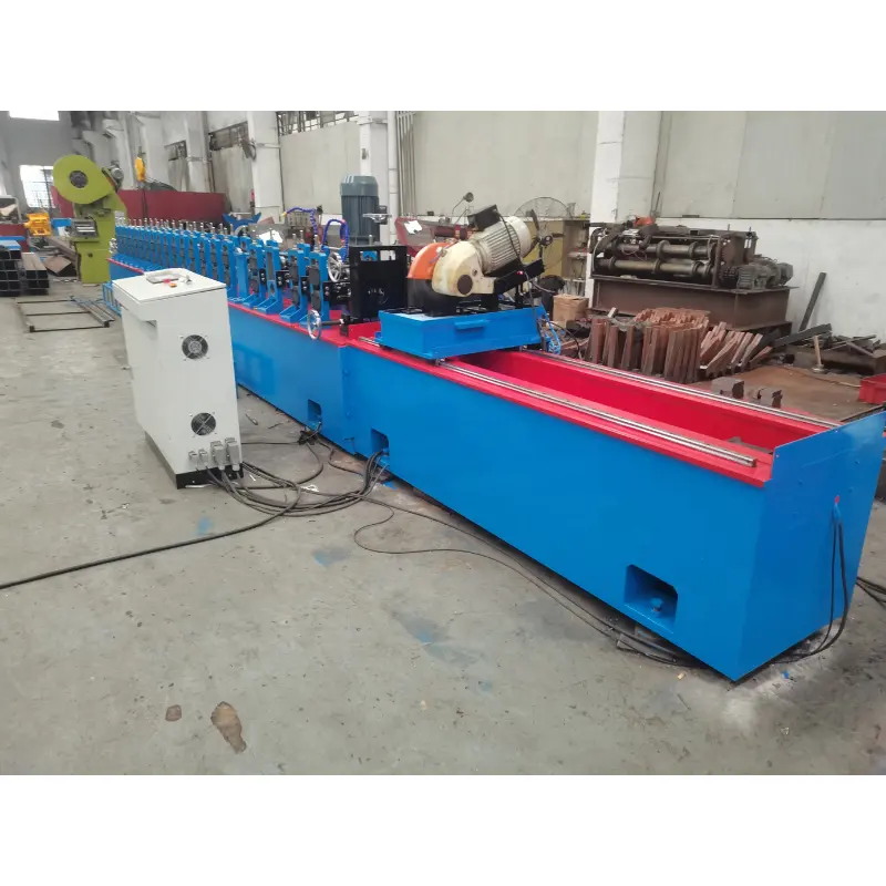 High Speed 30m/min European Standard Octagonal Tube Roll Forming Machine for Roll Up Door