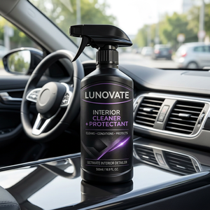 Limpiador y Protector Interior LUNOVATE Todo en Uno, Líquido para Detallar el Interior del Auto, Limpia, Acondiciona, Protege con UV, para Tablero y Cuero, 500ml - Product Image 6