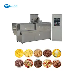 Factory High Productivity Breakfast Cereal Corn flakes machines flavoring industry grain food equipment