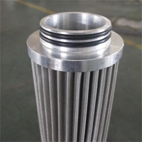 Tabung Filter/jala kawat Titanium, Stainless Steel/penutup tepi kawat jala