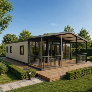 Maison pliante SUNRISE, maison préfabriquée mobile, conteneur pliable de 20 pieds, maison préfabriquée pliable, maison conteneur extensible pliable - Product Image 1