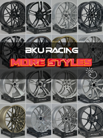 Jantes Bku Forgées 5x120 18 19 20 Pouces Jantes en Alliage Chromé pour BMW Style 166 M5 E90 F10 F30 E39 E46 E60 E61