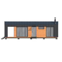 Maisons modulaires de haute qualité fabriquées directement en usine, prix d'usine, maisons clés en main, mini-maisons de luxe en acier léger préfabriquées