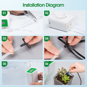 D53 Kit d'irrigation goutte à goutte <span class=keywords><strong>automatique</strong></span> alimenté par USB intelligent <span class=keywords><strong>intérieur</strong></span> plantes en pot dispositif d'<span class=keywords><strong>arrosage</strong></span> en plastique jardin <span class=keywords><strong>arrosage</strong></span> <span class=keywords><strong>automatique</strong></span> - Product Image 6