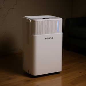 Déshumidificateur Vevor 30 pintes, réservoir 5L, faible bruit, contrôle par application, utilisation domestique et sous-sol - Product Image 2