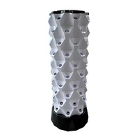 Kit de culture hydroponique vertical/horizontal 6 étages en ABS de qualité alimentaire, couleur blanc, petite taille, en promotion