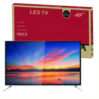 Nieuwe Goedkope Prijs Led Tv Backlight Televisiescherm Smart Hd Xx Secy Video Led Tv Teken Custom Frame 50 Inch Smart Led & Lcd Tvs