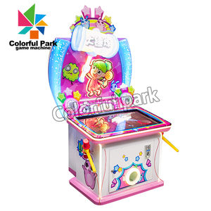 Đầy Màu sắc công viên đánh Búa điện tử đồng tiền hoạt động trò chơi Arcade trẻ em vui chơi giải trí Xổ Số vé Redemption máy - Product Image 1