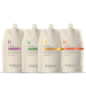 Loción permanente para el cabello con etiqueta privada al por mayor, crema rizadora alisadora profesional de salón <span class=keywords><strong>Natural</strong></span> de larga duración - Product Image 1