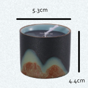 เทียนหอมเฉียนลี่เจียงซานรุ่นใหม่ยอดนิยม ทำจากขี้ผึ้งถั่วเหลือง เทียนเซรามิกสำหรับใช้ในบ้าน ของขวัญกลิ่นหอม ขายส่ง - Product Image 6