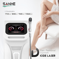 Machine à laser diode 1200W pour l'épilation permanente, traitement rapide avec réservoir d'eau de 5L, système de refroidissement puissant, sûr et confortable