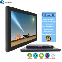 Nouvel écran tactile 23/24 pouces avec interfaces USB et DVI, résolution 1920x1080, haute luminosité pour usage professionnel
