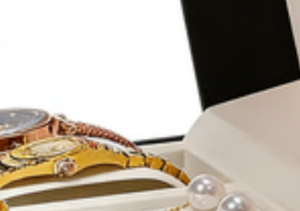 Boîte à montre rectangulaire de protection en cuir PU à rabat pour coffret cadeau de montre, collier et bague - Offre Spéciale - Product Image 4