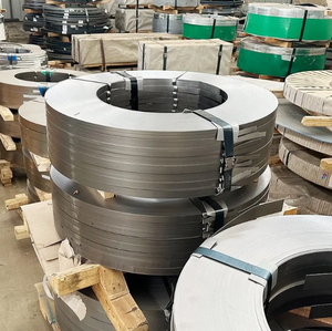 Bande d'acier à ressort traité thermiquement de qualité DC01, tolérance de 0,1 %, norme ASTM, pour applications de tôles de navires - Product Image 1