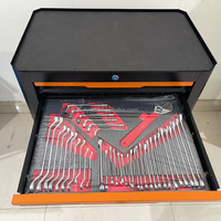Chariot à outils à 7 tiroirs avec un ensemble d'outils de réparation automobile de 333 pièces, qualité industrielle pour les ateliers 4S et mécaniques, avec coussin silencieux