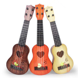 <span class=keywords><strong>Ukelele</strong></span> <span class=keywords><strong>de</strong></span> plástico con púas para niños, mini instrumento acústico <span class=keywords><strong>de</strong></span> 44CM, venta al por mayor - Product Image 6
