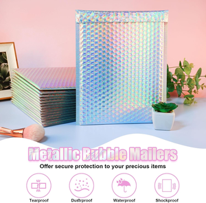 Enveloppe à bulles biodégradable personnalisée en usine |   Enveloppe d'expédition étanche et antichoc |   Emballage en carton sur mesure - Product Image 3