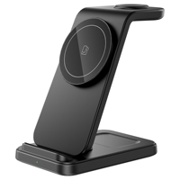 Station de charge sans fil 3 en 1, 9V/2A, portable, pliable, chargeur magnétique 15W, support pour 17/16/15, pour iWatch, pour AirPods