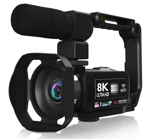 Amcorder de 48 Mideideo amera 8K Logging registro amcorder Or o ououtube Lision 16X oom - Product Image 3