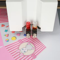 Plotter de Corte Plano F13090 para Publicidad/Embalaje/Señalización, Cámara CCD, Plotter de Corte de Vinilo con Adsorción por Vacío