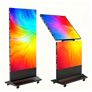 Écran LED sur pied pour cinéma, série d'écrans LED miroir WIFI 4G USB, enseignes numériques publicitaires, écran LED intérieur pour centre commercial, <span class=keywords><strong>texte</strong></span> - Product Image 1