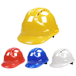 Casco de Seguridad Amarillo para Defensa Civil, Diseño para Proteger la Cabeza de Lesiones, Venta al Por Mayor Directa de Fábrica - Product Image 1
