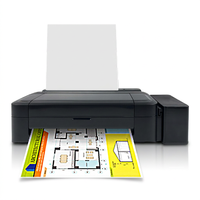 Impresora de Inyección de Tinta A4 de Escritorio Usada, L130, 4 Colores, Sublimación de Tinta, para Impresoras de Inyección de Tinta L301, L310, L313, L130