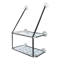 Hamac mural double niveau pour chat avec ventouses – Confort optimal pour le sommeil de votre animal – Accessoires pour animaux de compagnie