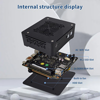 Nouveau mini PC de bureau haute performance à faible consommation, 32 Go de RAM DDR5, 4 USB 3.0, processeur Core i5 Quad Core, SSD, utilisation professionnelle, passerelle IoT