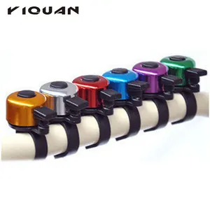 Wholesale top quality colorful cycling handlebar horn aluminum alloy mini bike bell bicycle ring bell