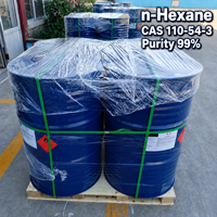 Solvant industriel n-hexane CAS 110-54-3, huile de solvant d'extraction pour applications industrielles d'extraction et de nettoyage
