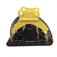 Compacteur à plaques vibrantes pour excavatrice 10-13T, compacteur hydraulique haute efficacité, pour remblais de fosses routières, Permco CE