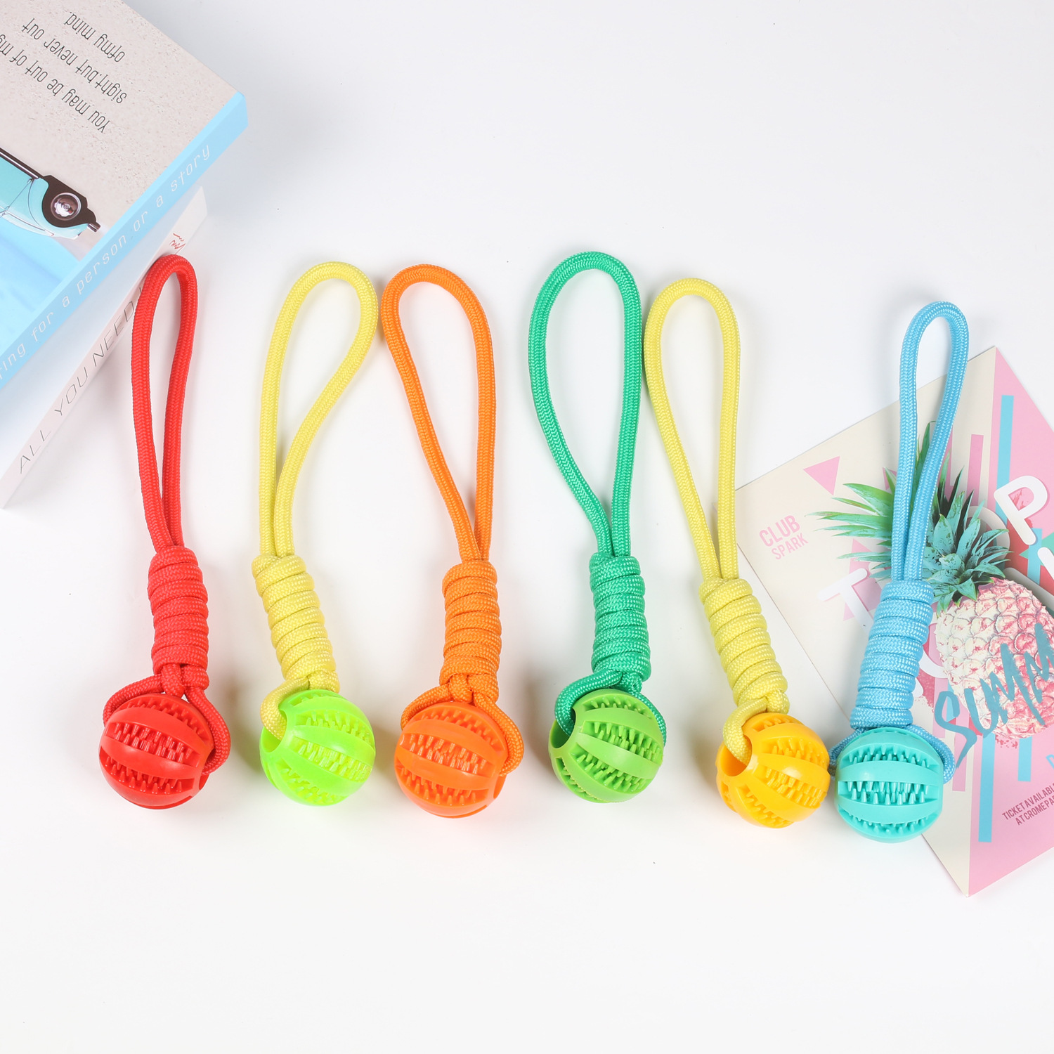35cm 110g Hand-pulled food-eating ball