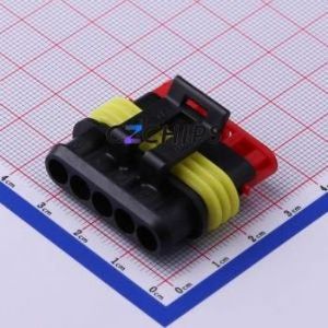 282089-1 Housing (Wire-to-Board / Wire-to-Wire) P=6mm Connector ( Jack Structure: 1x5P )( Pitch: 6mm )( Number of Rows: 1 ) - Product Image 1