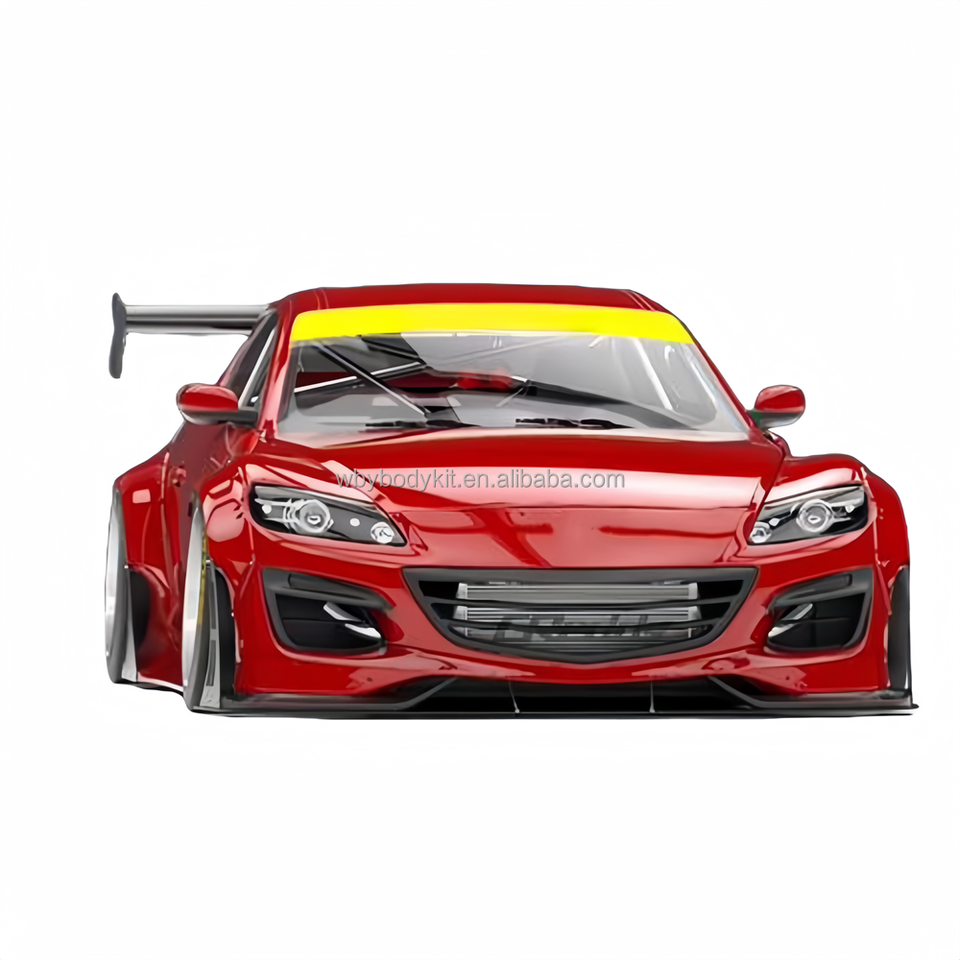 Mazda RX8 Body Kit: RB Wide Body Fender, Front Lip, Side Skirts, Rear ...